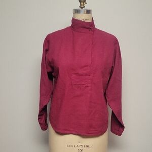 Women's Burgundy Top